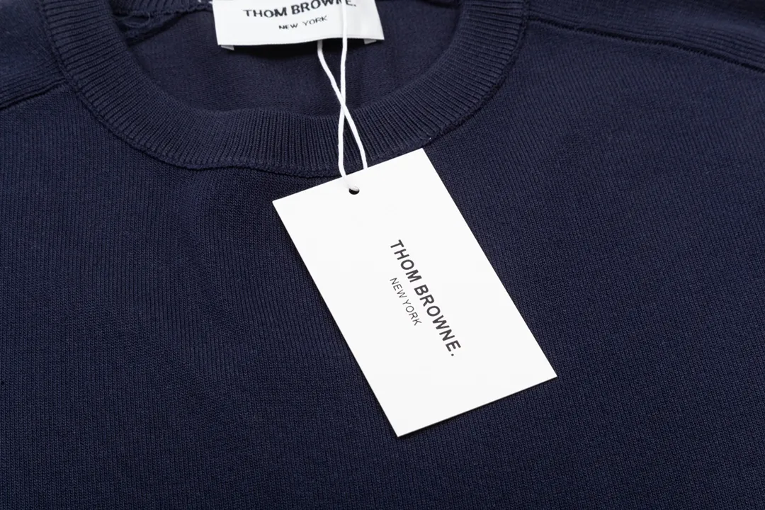 Thom Browne ➡️ POLO ， Retro Same Style Versatile : Size：M-3XL
